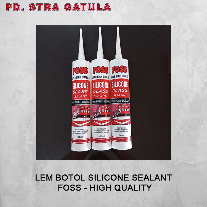 Lem Sealant Botol Soligen - High Qualty Pure Sillicon - Lem Silicon - Lem Silikon