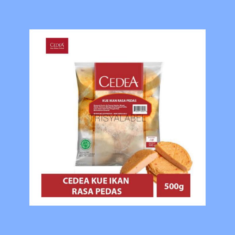 

500gr Kue Ikan Pedas Cedea | Frozen Food | TRISYALABEL