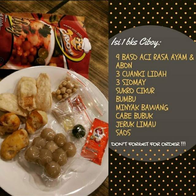 

Baso Aci Ciboy