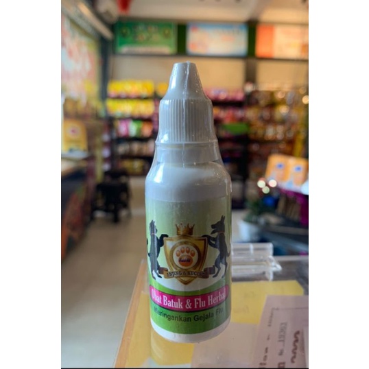 Obat Batuk, Flu dan Demam untuk Kucing/Anjing
