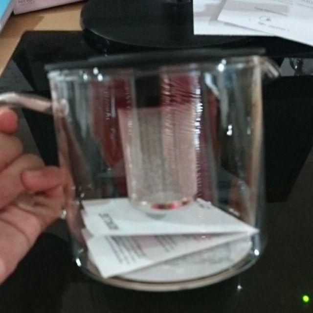 Teko Penyeduh Teh Alat Untuk Pembuat Teh  Tea Pot 0.6 Liter, Dari Kaca Ri963