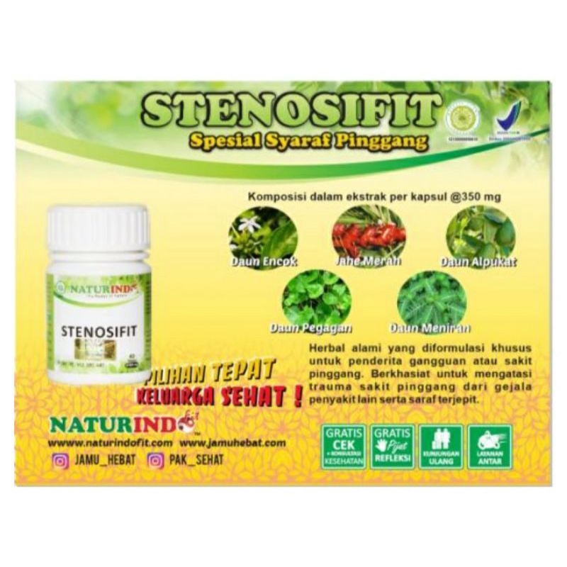 

Stenosifit (spesial syaraf pinggang)