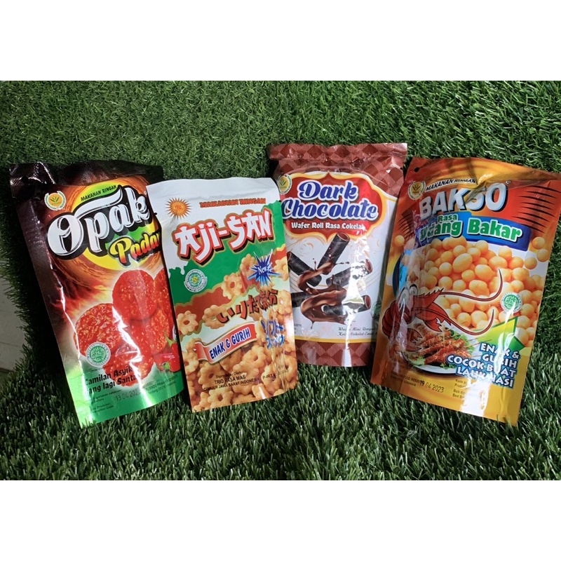 

snak opak ajisan bakso drak chocolate