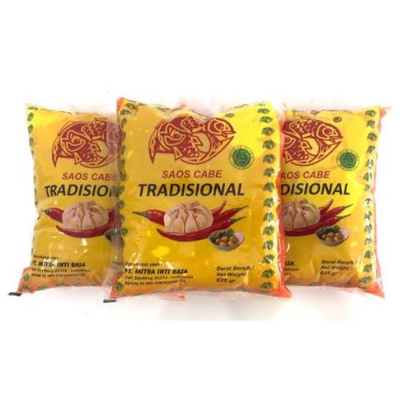 

saos cabai tradisional saos sambal cap dua ikan 625gr