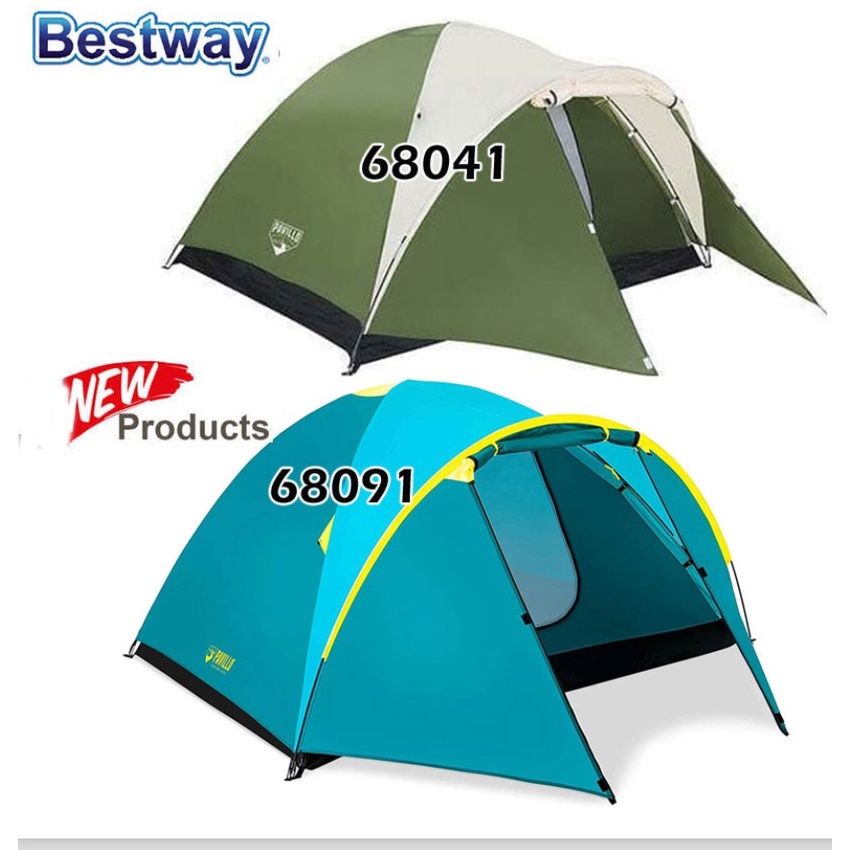 Bestway 68084 Tenda Camping 2 Orang Monodome New Pavillo Cooldome 2 Tent / Pavillo X2 68040