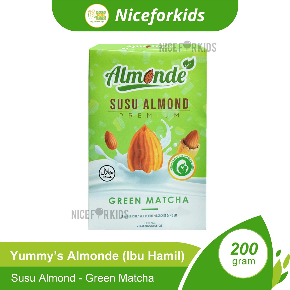 Yummy's Almonde Susu Almond Premium Minuman Ibu Hamil