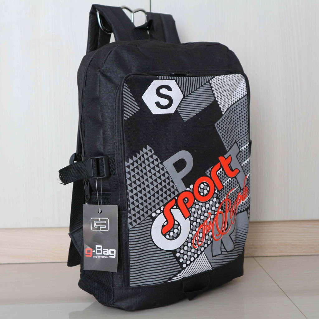 BELI 1 GRATIS 1 - TAS RANSEL ANAK SPORT RUSHTER BACKPACK SEKOLAH SD SMP KEREN TAS GENDONG COWOK