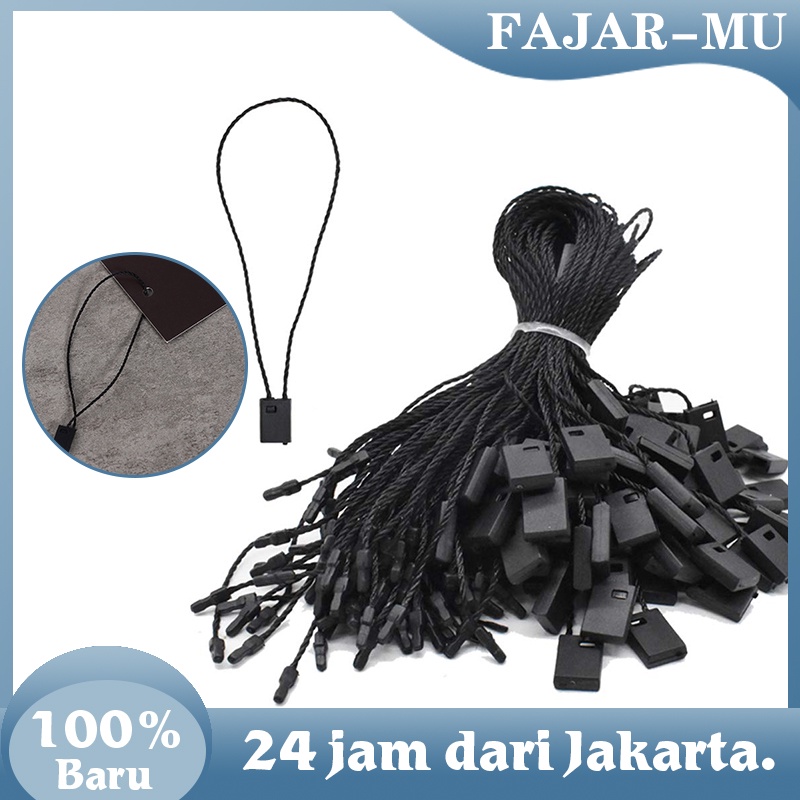 

Tali Hangtag 1000pcs Tali Label Pakaian Tali Hang Tag Bahan Benang Tali Hangtag Label