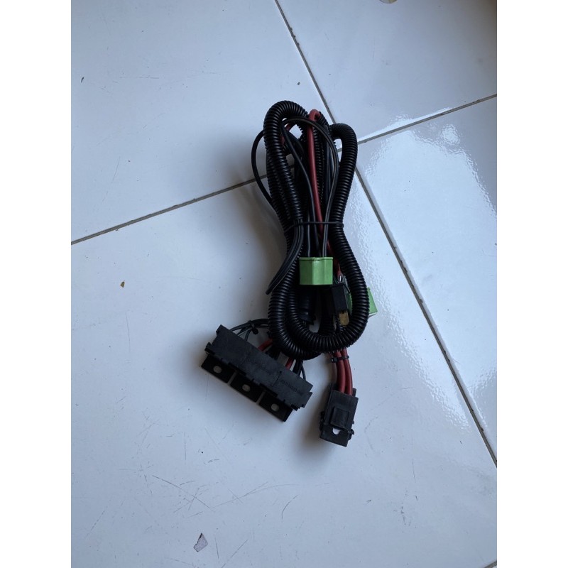 kabel Relay set 3 Relay kosong H4