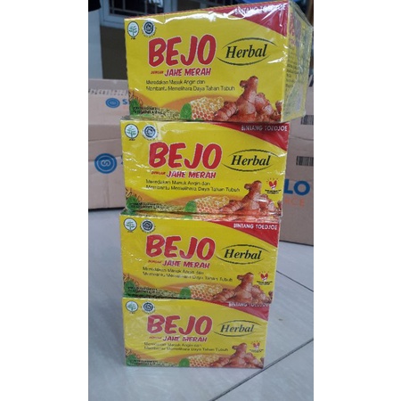 Bejo Jahe Merah Box Isi 12