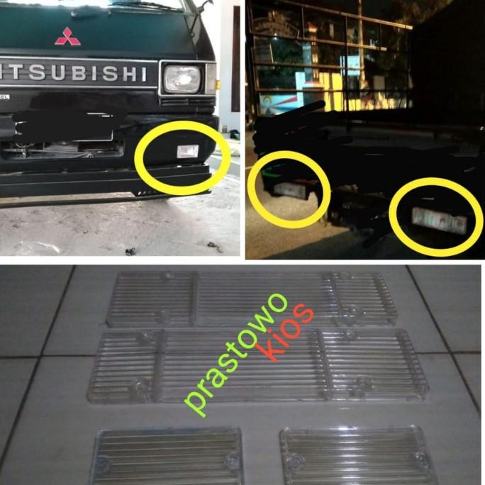US371 Mika lampu sen riting stoplamp belakang L300 bening clear