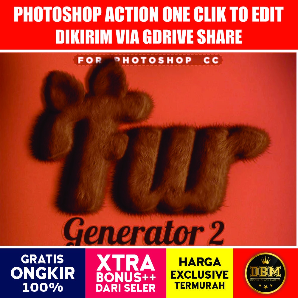 Fur Generator Photoshop Action