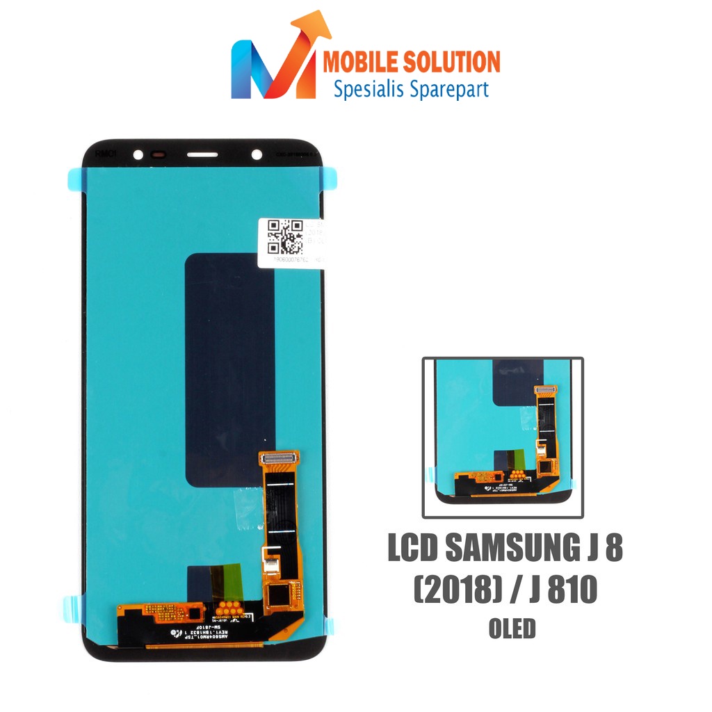 Grosir LCD Samsung J8 J810 2018 OLED 100% Fullset Touchscreen Garansi 1 Bulan + Packing / bubbel