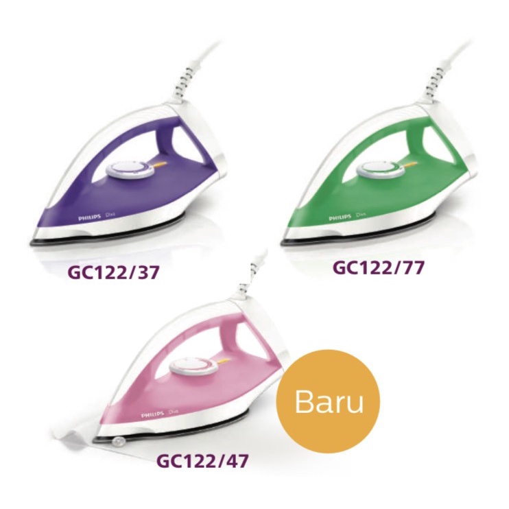 Philips Setrika Listrik GC 122 / Setrika Philips 122
