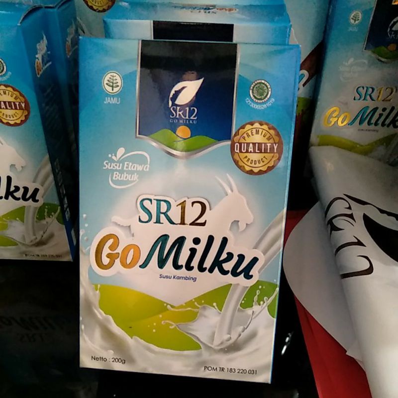 

GOMILKU SR12 SUSU KAMBING 200 gram