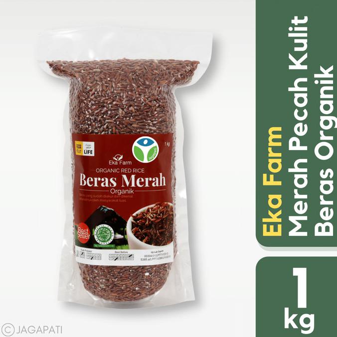 

Diskon Eka Farm - Beras Merah 1kg - Organik - Diet - Red rice Promo Awal tahun