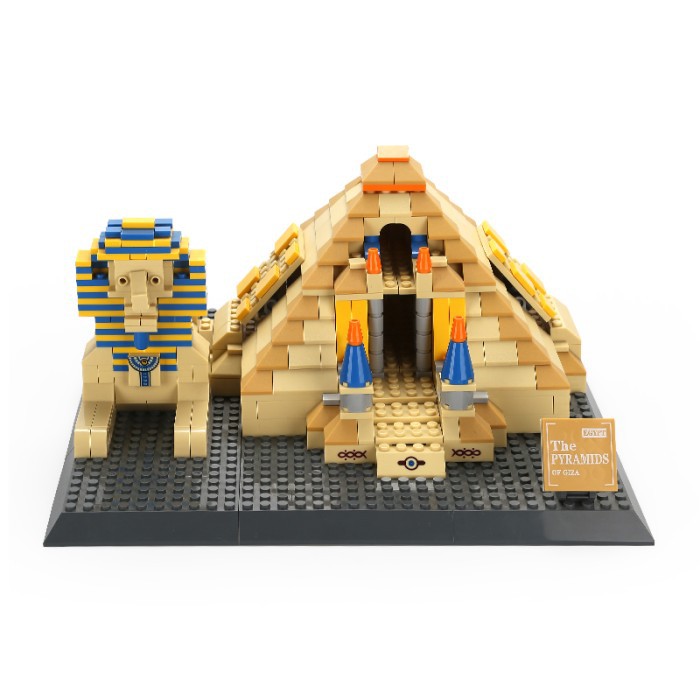 PYRAMIDS OF GIZA EGPYT 622PCS MAINAN ANAK NO LEGO BRICKS BRICK BLOCK ARCHITECTURE EDUKASI