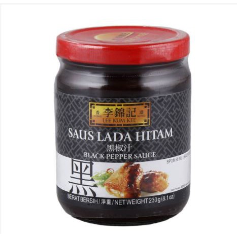 

Lee Kum Kee Saus Lada Hitam 230 gr
