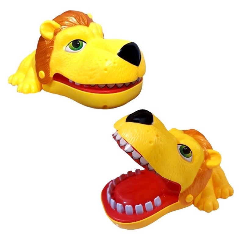 Mainan Keluarga Hiu Gigit Singa Gigit