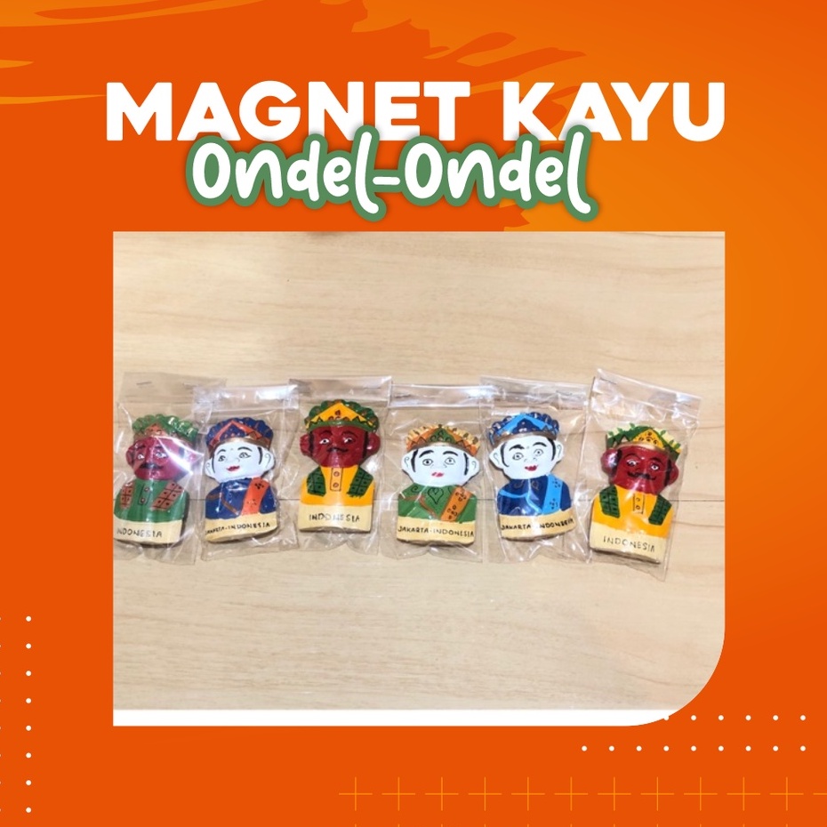 Magnet Kulkas Ondel - Ondel [SATUAN]