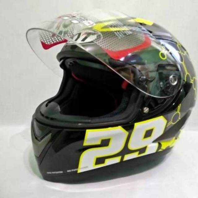 HM-1835 Kyt Vendetta 2 # Andrea Iannone Ducati - Limited Edition Murah