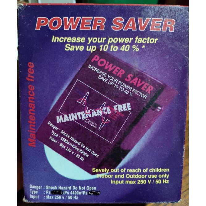 Power Saver (Alat penghemat listrik) 4400w