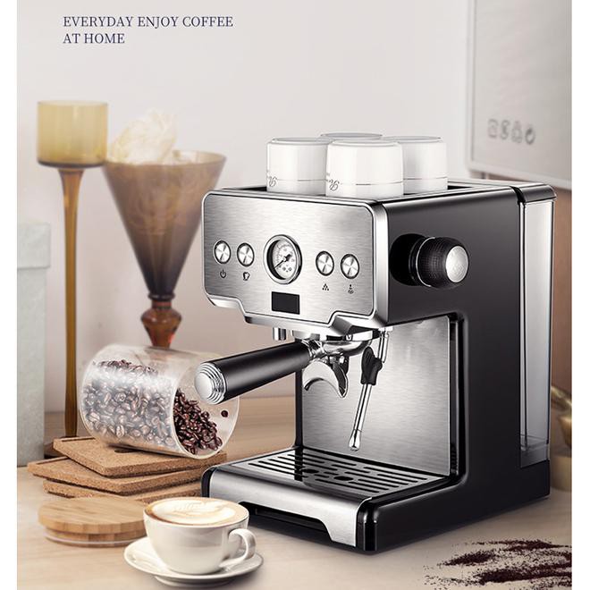 Gemilai CRM3605 Mesin Kopi Espresso Coffee Maker Machine Auto Stop