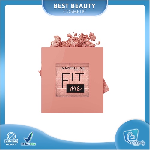 ★ BB ★  Maybelline Fit Me Blush Make Up - Maybelline Fit Me Mono Blush (Blush Untuk Wajah Lebih Cerah Dan Tahan Lama)