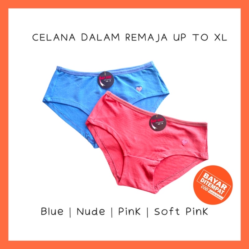 1 Lusin Cd Celana Dalam Anak Perempuan Remaja SMP SMA Undies Celana Dalam Wanita Dewasa M L XL Murah