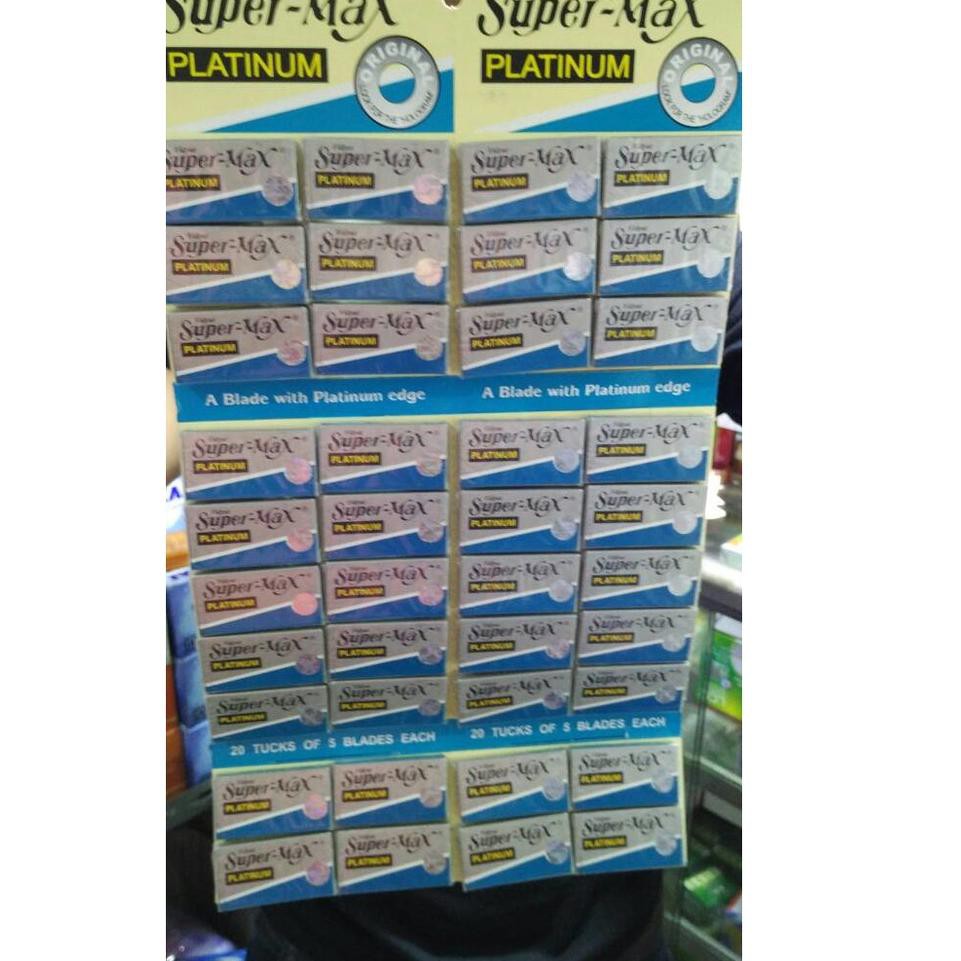 ▲ silet Supermax Platinum ➤