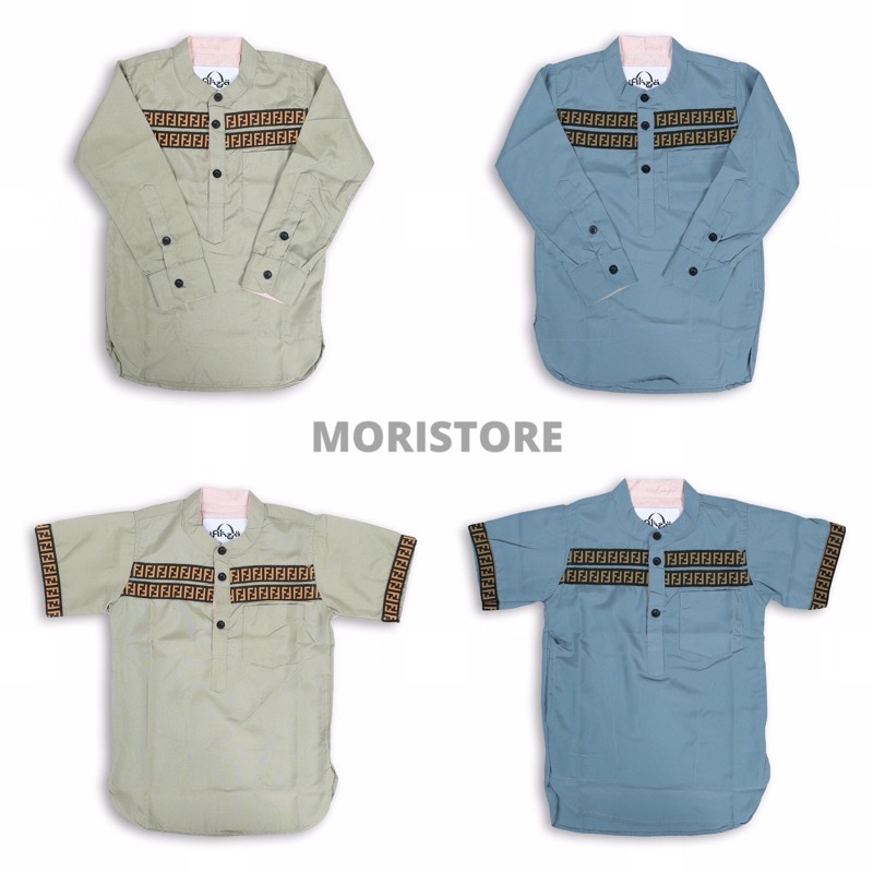 BAJU KOKO KURTA ANAK FF LENGAN PANJANG & PENDEK COUPLE