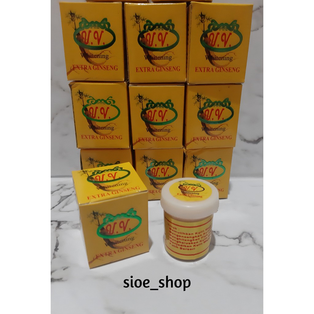 Cream UV Ginseng Extra Whitening Lusinan