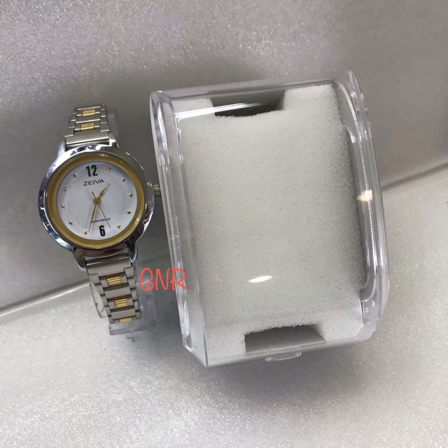 JAM TANGAN WANITA ZEIVA RANTAI COMBI ORIGINAL WATER