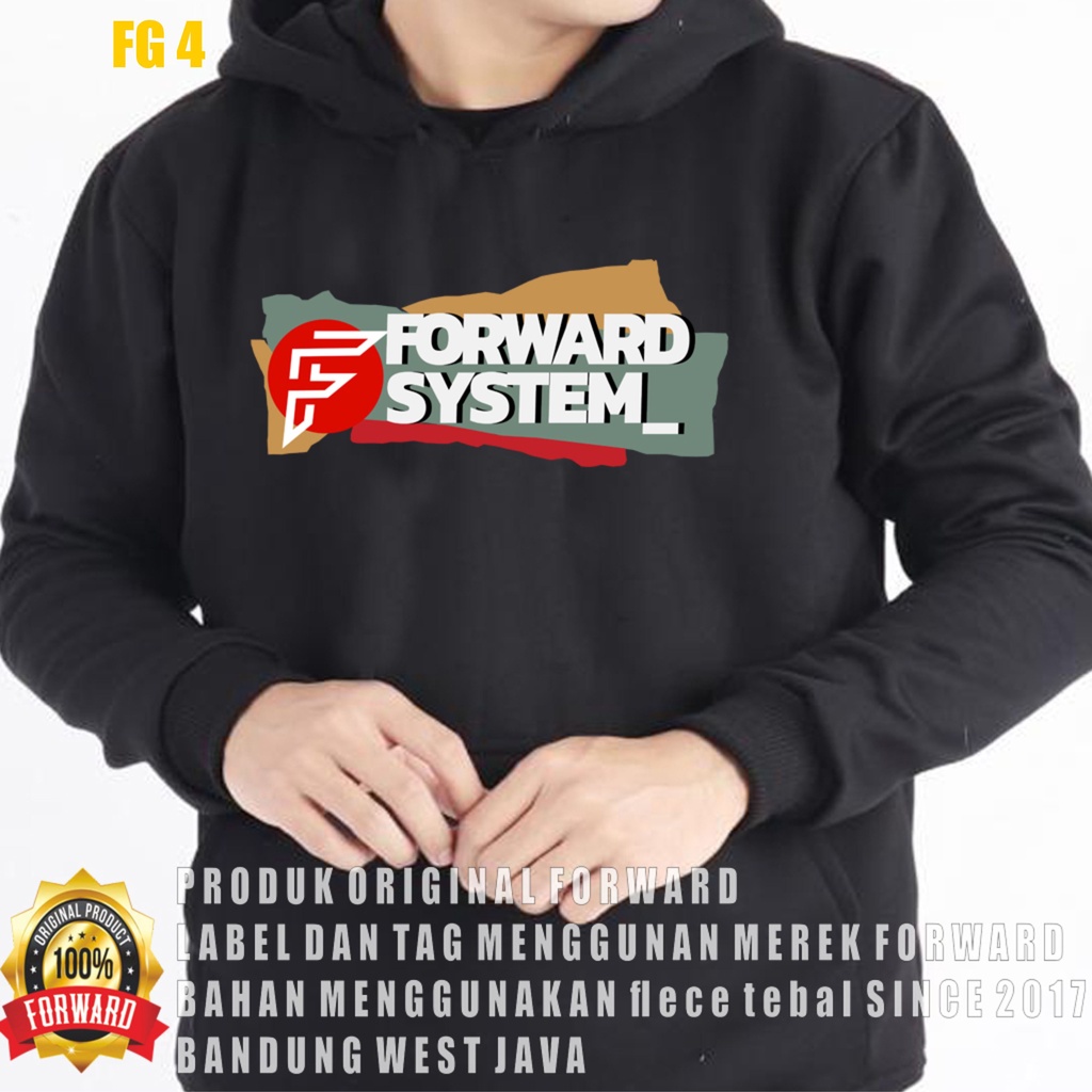 Sweater Pria Japanese Sweater Hoodie Fleece Jumper Switer Model Jepang Terbaru FORWARD SYSTEM Lanzclothing FG4