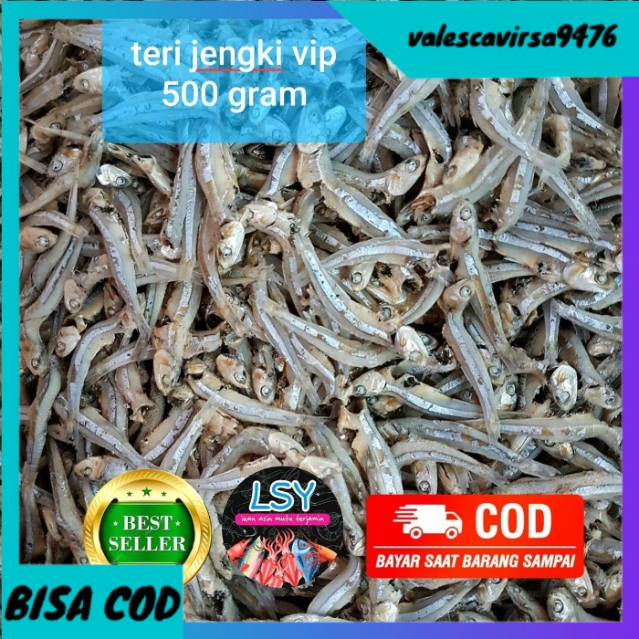 

⭐BISA COD⭐ ikan asin teri jengki bulat H vip 500gr