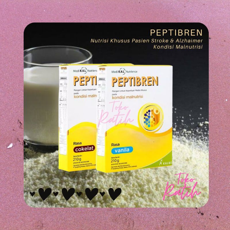 

PEPTIBREN - Nutrisi Khusus Pasien Stroke dan Pikun