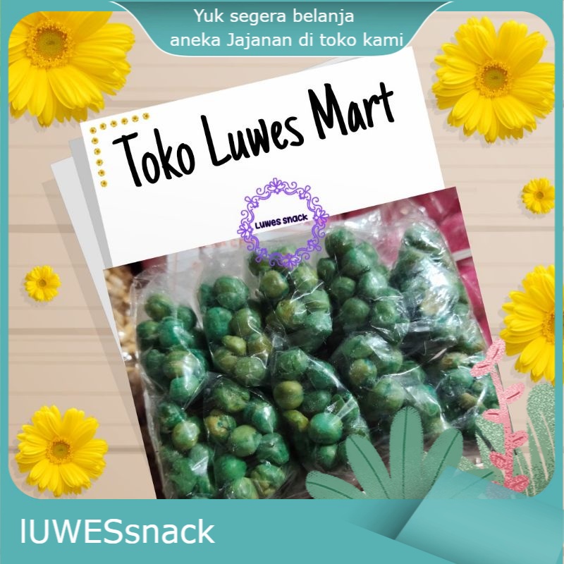 

camilan kacang kapri isi 10pcs-camilan jadul-snack jadul-jajanan jadul-jajanan era 90an-jajan sd