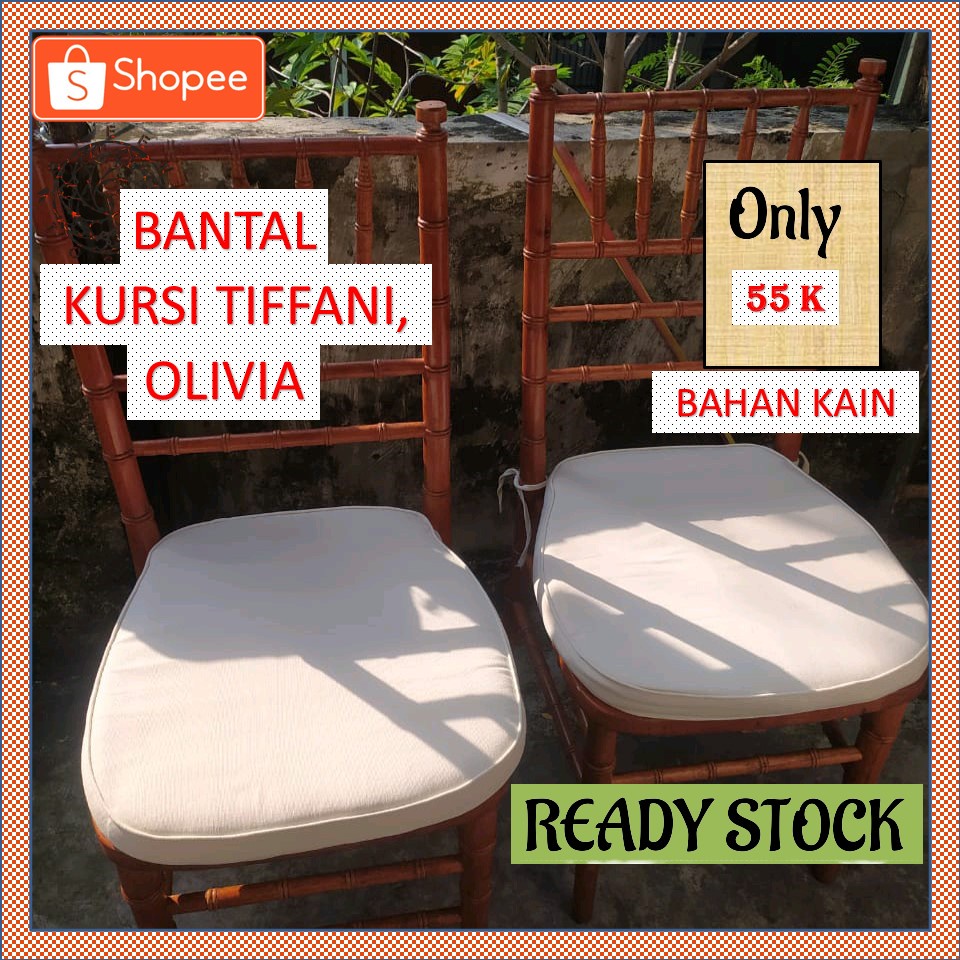 BANTAL KURSI TIFFANI | BANTALAN KURSI AKAD | busa ALAS duduk kursi Olivia BAHAN KAIN | Alas dudukan 