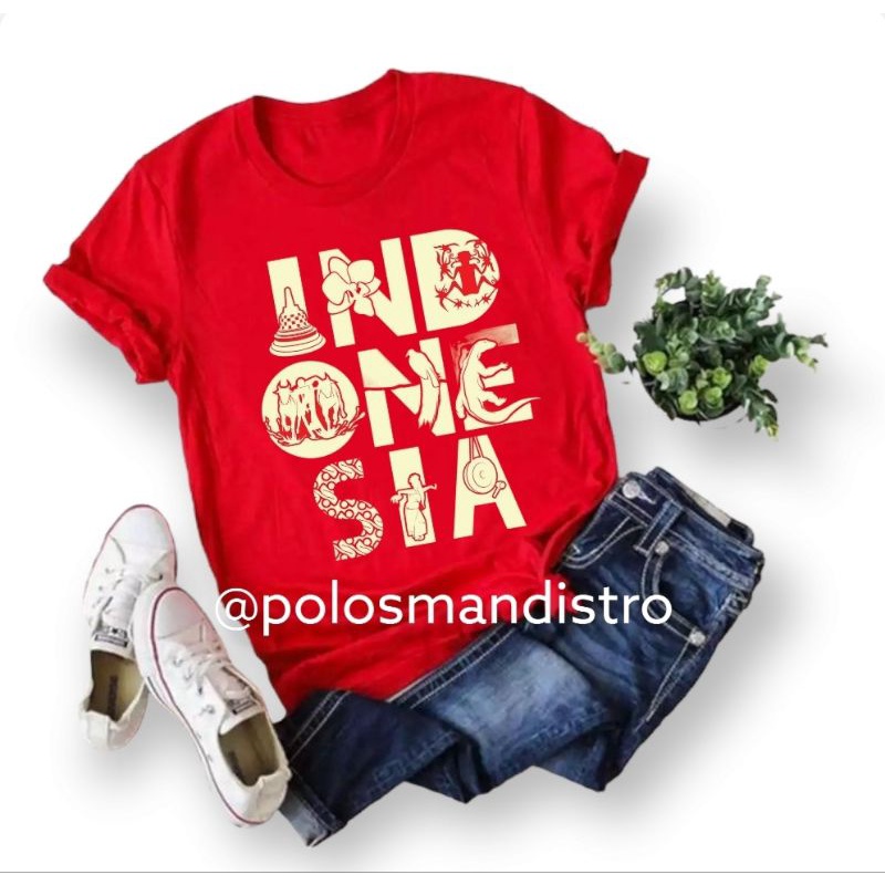 KAOS INDONESIA CULTURE / TSHIRT TEE NUSANTARA KAOS DISTRO KEREN