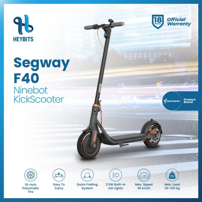 Segway Ninebot Kick Scooter F40 F25 Skuter Lipat Listrik Foldable