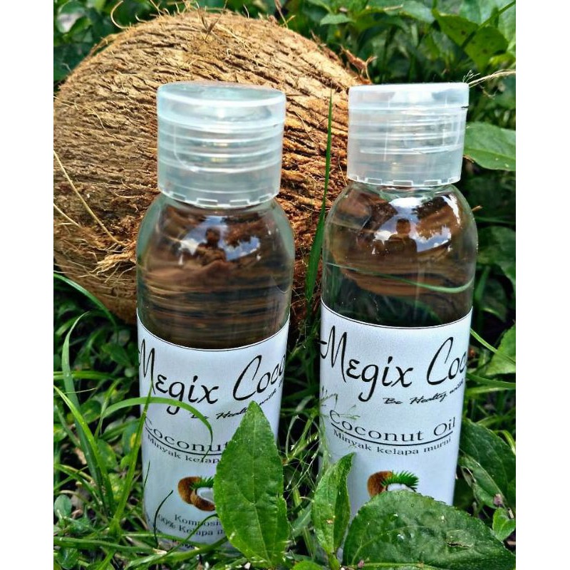 

vco virgin coconut oil minyak kelapa murni 100 ml by Megix Coco