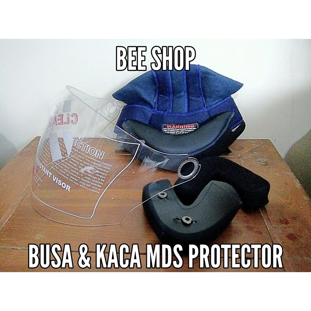 Busa Helm MDS PROTECTOR & kaca Helm MDS PROTECTOR Termurah