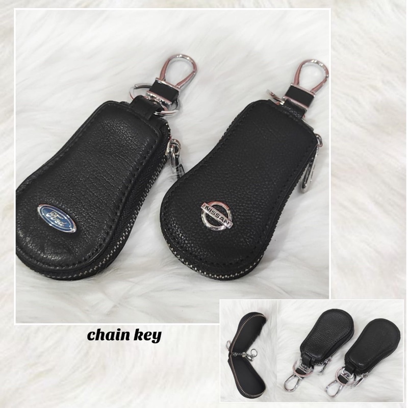 gantungan kunci BMW kulit asli import keychan branded gantungan kunci mobil dll