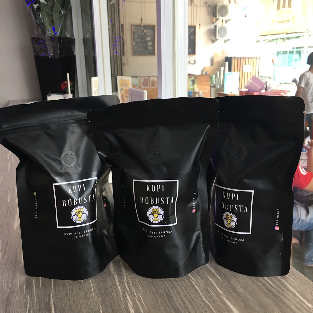 

Kopi Robusta / Biji Kopi asli - 250 Gr