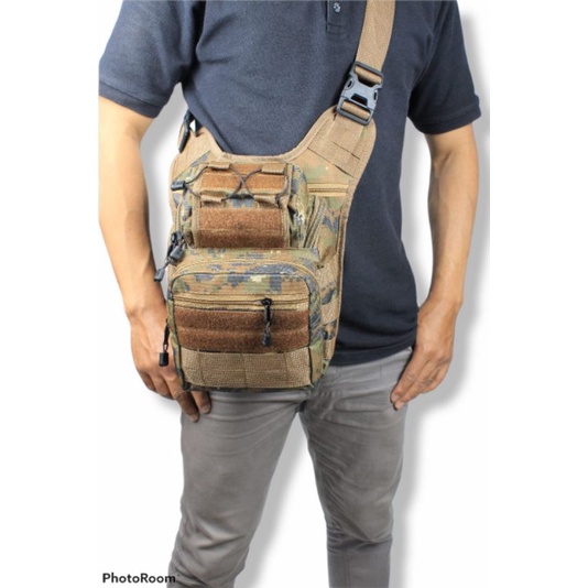 TAS SELEMPANG ARMY / TAS ADVENTURE / TAS OUTDOOR / SLEMPANG TACTICAL ARMY / TAS SELEMPANG LORENG