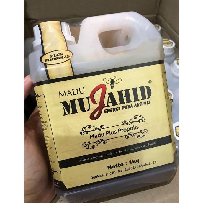 

Cuci Gudang Awal Tahun Madu Hutan Mujahid Plus Propolis / Mujahid Hitam Super 1 Kg Planet H Cuci Gudang Awal Tahun