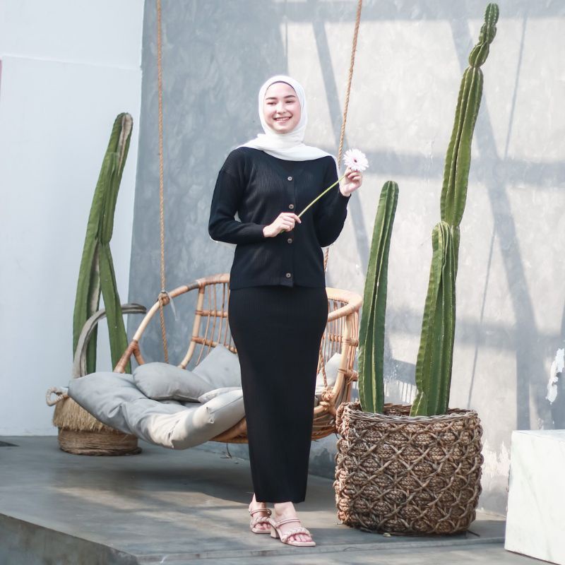 Rok Span Rajut • Rok Rajut Premium • Rok Span Rajut Knitted • Rok Rajut Knitted-3