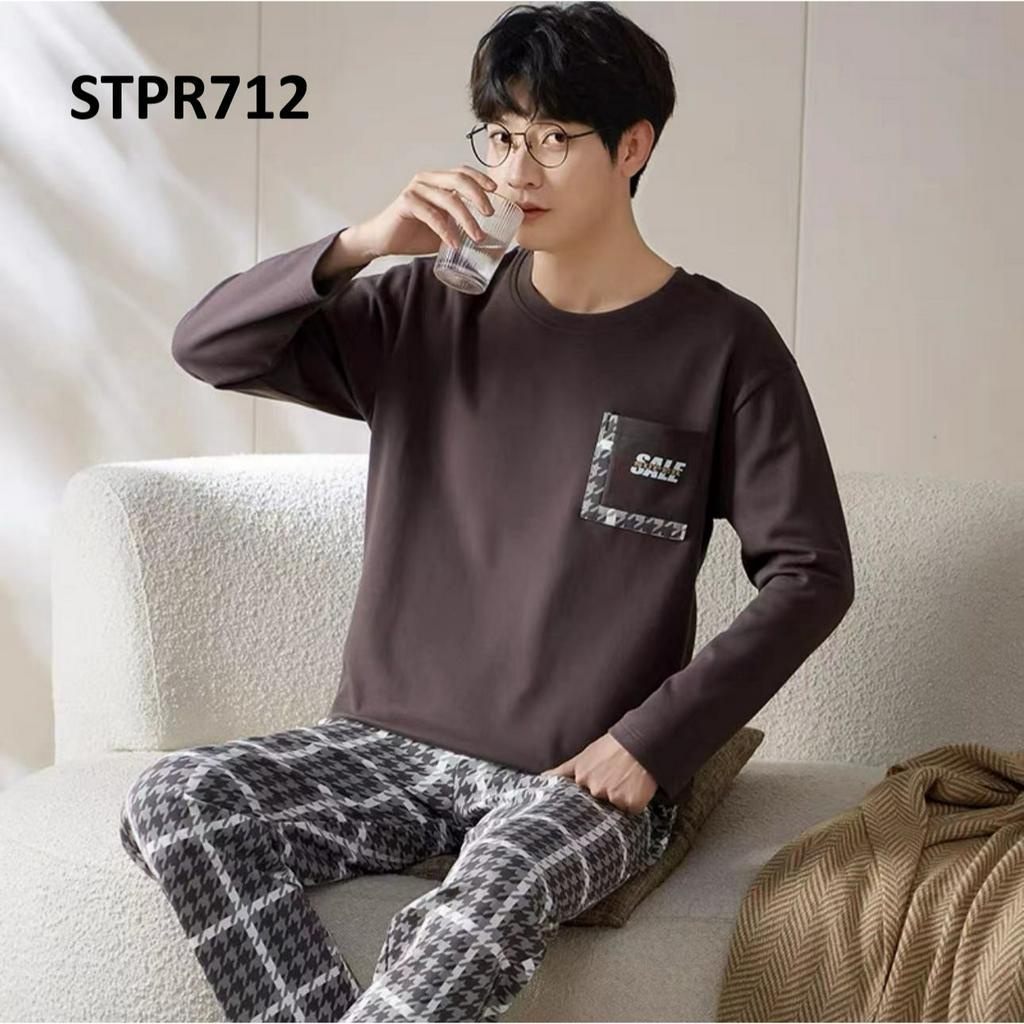 Piyama Pria - Baju Tidur Pria Motif Casual