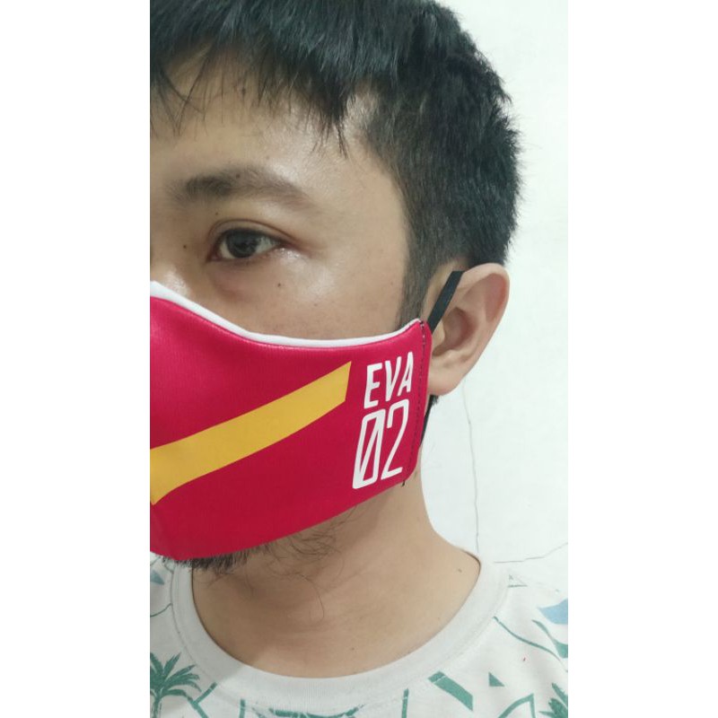 MASKER ROBOT CYBERPUNK EVANGELION EVA DAN GUNDAM