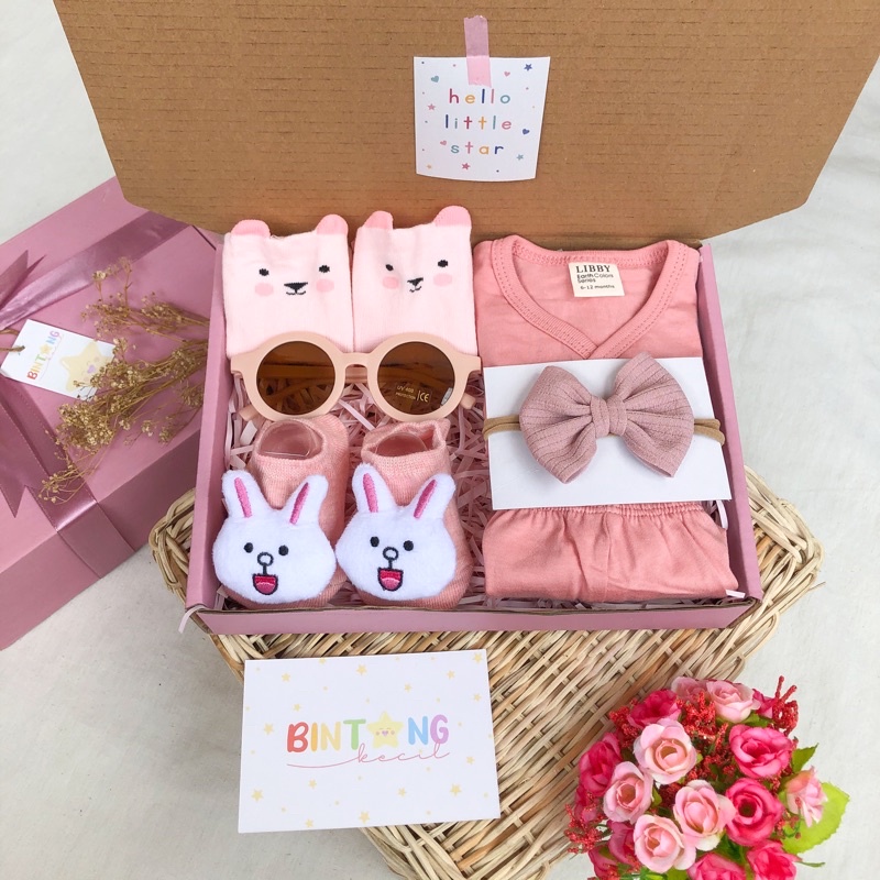 HAMPERS | Baby Hampers / Baby Gift / Newborn Hampers / Hampers Bayi / Kado Bayi / Kado Lahiran-Libby Set